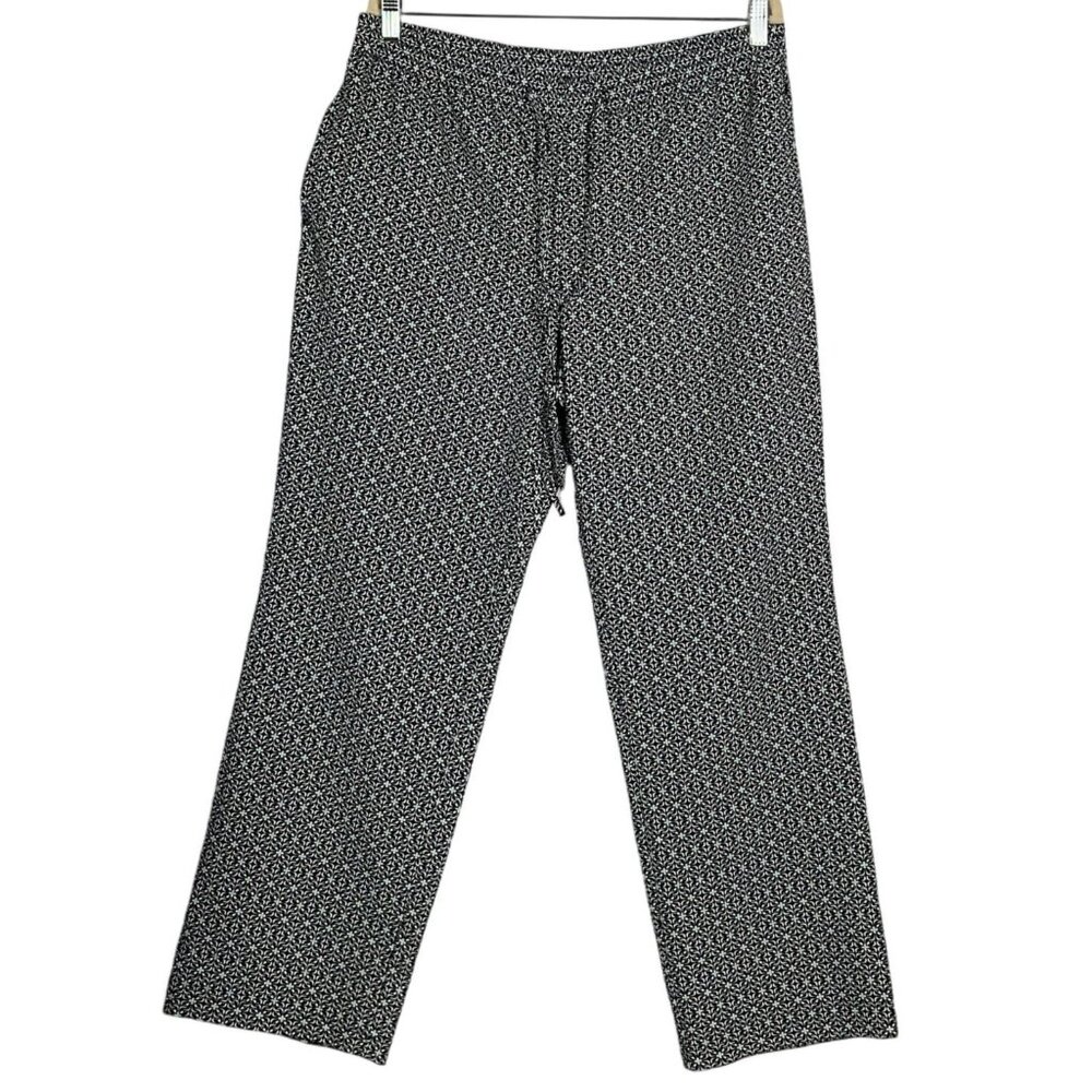 Talbots Outlet Drawstring Elastic Waist Pant, Nav… - image 5